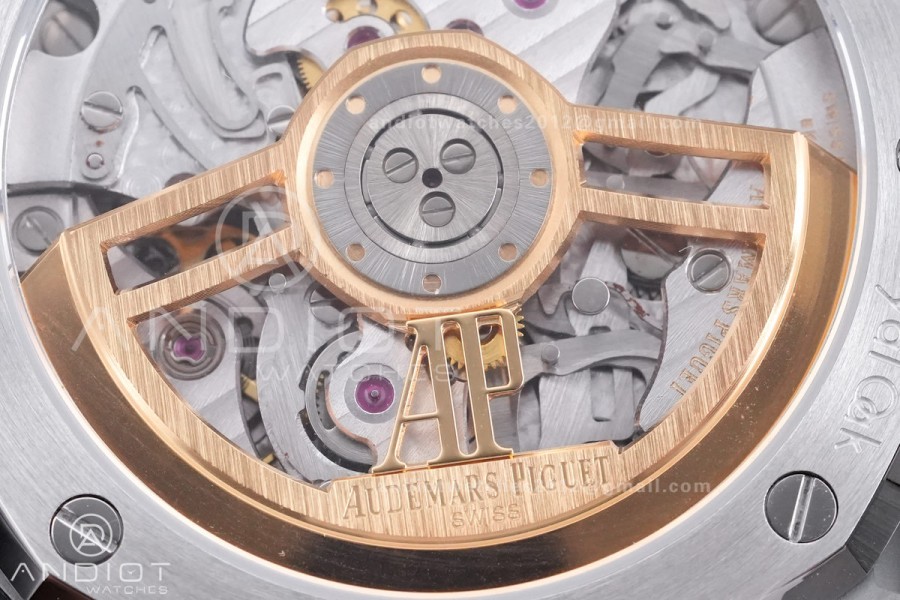 Royal Oak Chrono 26240 SS TOP 1:1 Best Edition Blue Dial on SS Bracelet DD4401 Super Clone