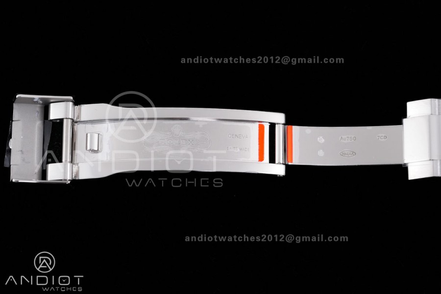 Daytona 126519 Gain Weight ARF 1:1 Best Edition SS Silver Dial Black Subdial Sticks Markers On Oysterflex Strap DD4131