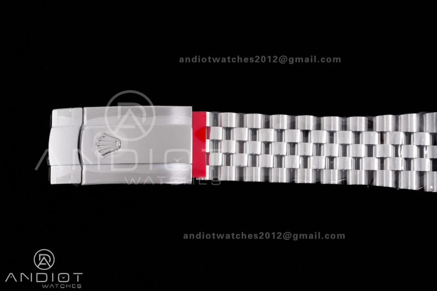 DateJust 41 126334 904L SS V2 VSF 1:1 Best Edition Gray Dial Diamond Marker On Jubilee Bracelet DD3235 