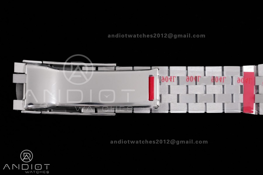 DateJust 41 126334 904L SS V2 VSF 1:1 Best Edition Gray Dial Diamond Marker On Jubilee Bracelet DD3235 