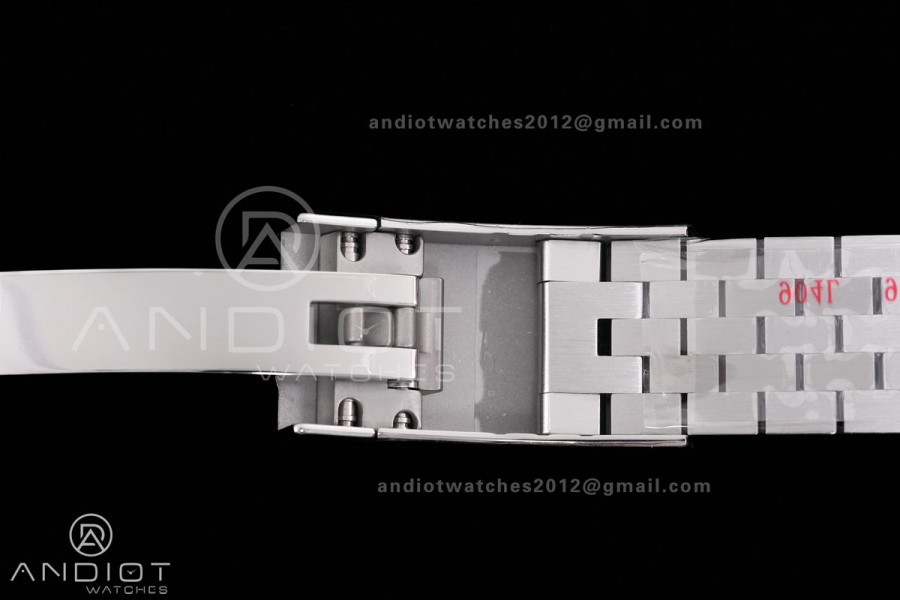 DateJust 41 126334 904L SS V2 VSF 1:1 Best Edition Gray Dial Diamond Marker On Jubilee Bracelet DD3235 
