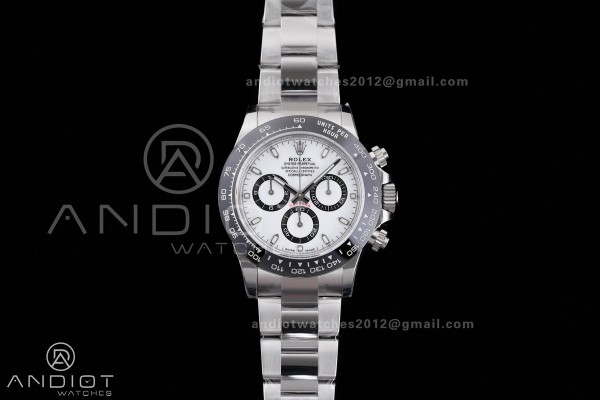 Daytona 116500 VSF 1:1 Best Edition 904L Steel Whi...