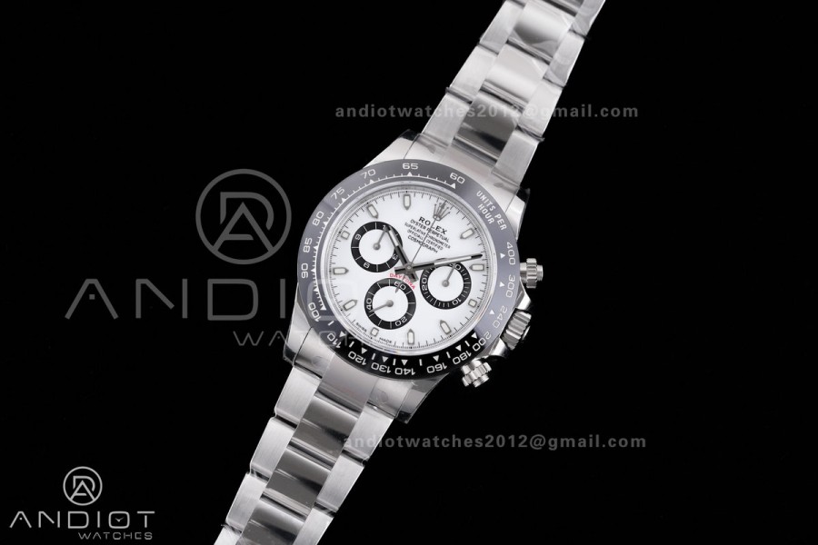 Daytona 116500 VSF 1:1 Best Edition 904L Steel White Dial on SS Bracelet DD4130