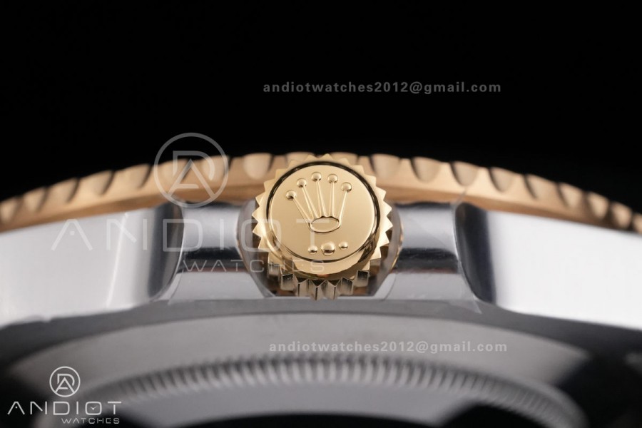 Submariner 126613LB V2 VSF 1:1 Best Edition Blue Dial On SS/YG Bracelet DD3235 Gain Weight 186g