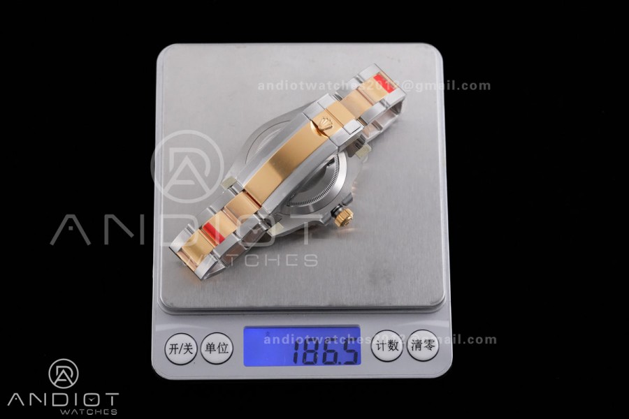 Submariner 126613LB V2 VSF 1:1 Best Edition Blue Dial On SS/YG Bracelet DD3235 Gain Weight 186g