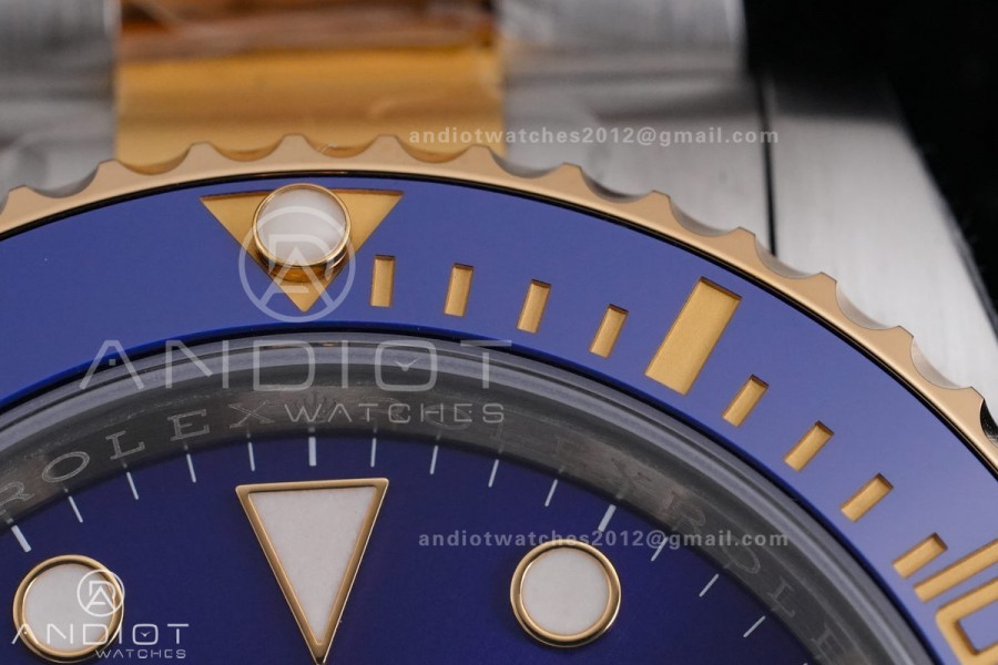 Submariner 126613LB V2 VSF 1:1 Best Edition Blue Dial On SS/YG Bracelet DD3235 Gain Weight 186g