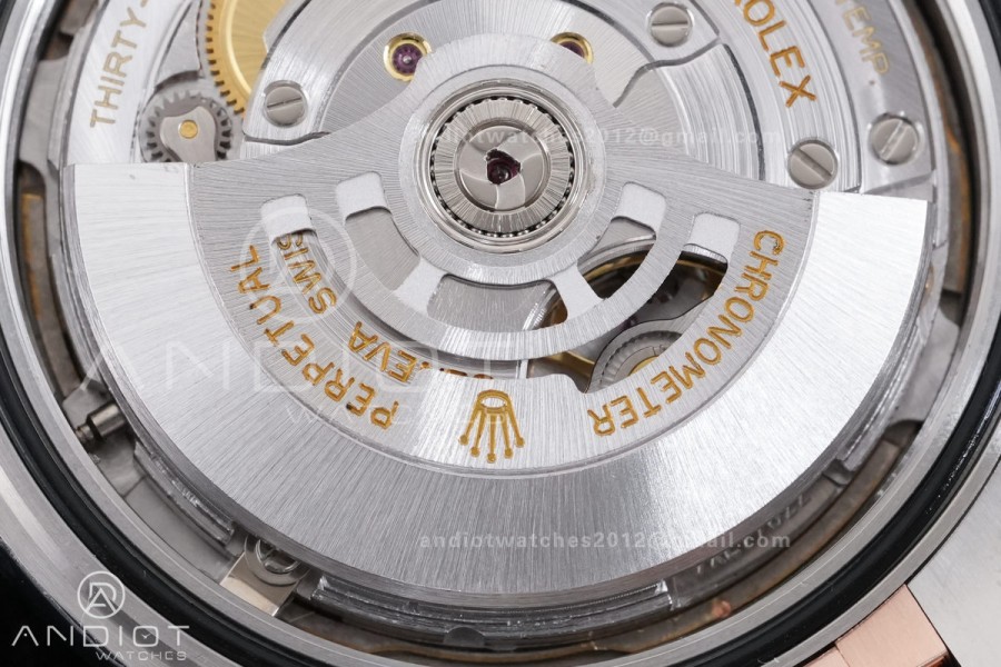 DateJust 41 126331 SS/RG RCF 1:1 Best Edition 904L Steel Brown Diamonds Dial on SS/RG Jubilee Bracelet RC3235