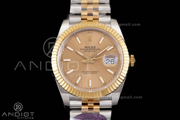 DateJust 41 126333 RCF 1:1 Best Edition 904L Steel...