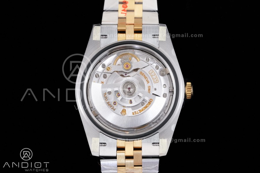 DateJust 41 126333 RCF 1:1 Best Edition 904L Steel YG Diamonds Dial on Jubilee Bracelet RC3235