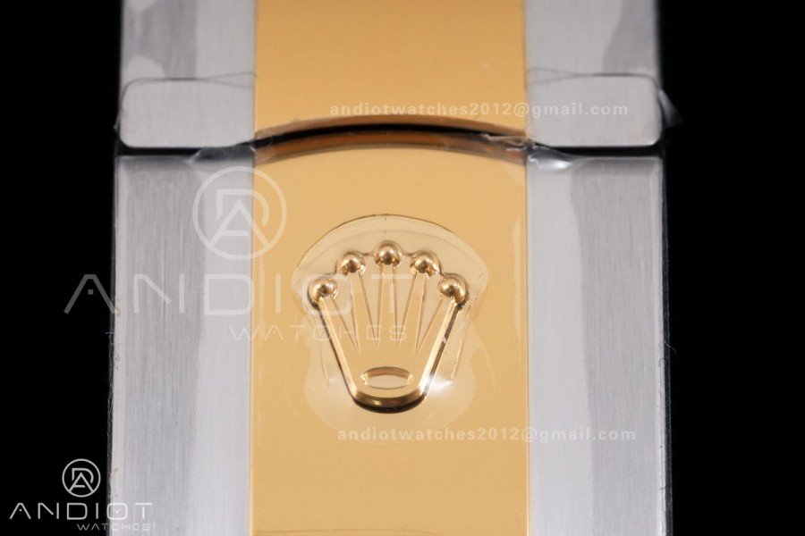 DateJust 41 126333 RCF 1:1 Best Edition 904L Steel YG Diamonds Dial on Jubilee Bracelet RC3235