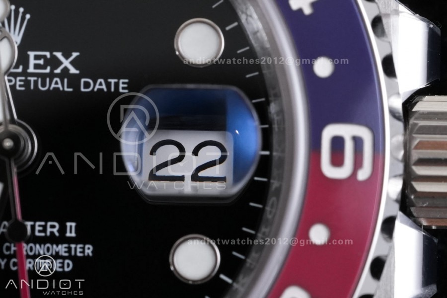 GMT-Master II 126710 BLRO 904L RCF 1:1 Pepsi Best Edition on Jubilee Bracelet SH3285