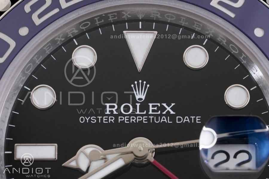 GMT-Master II 126710 BLRO 904L RCF 1:1 Pepsi Best Edition on Jubilee Bracelet SH3285