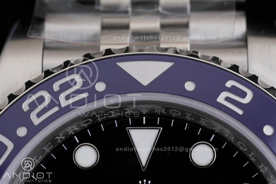 GMT-Master II 126710 BLRO 904L RCF 1:1 Pepsi Best Edition on Jubilee Bracelet SH3285