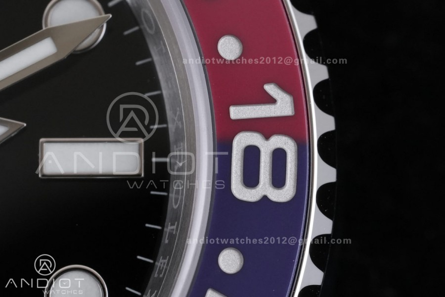 GMT-Master II 126710 BLRO 904L RCF 1:1 Pepsi Best Edition on Jubilee Bracelet SH3285