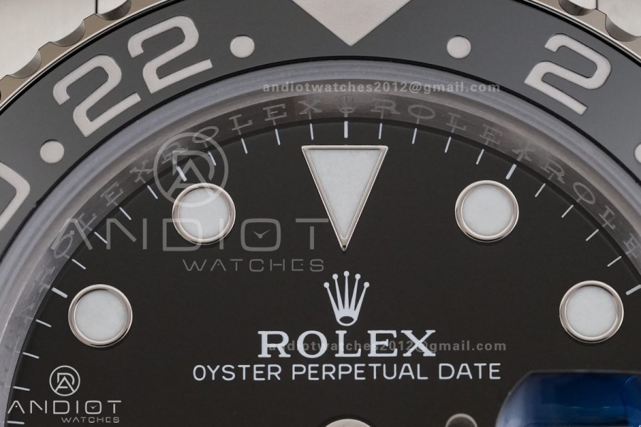 GMT-Master II 126710 BLNR 904L RCF 1:1 Batgirl Best Edition on Jubilee Bracelet SH3285