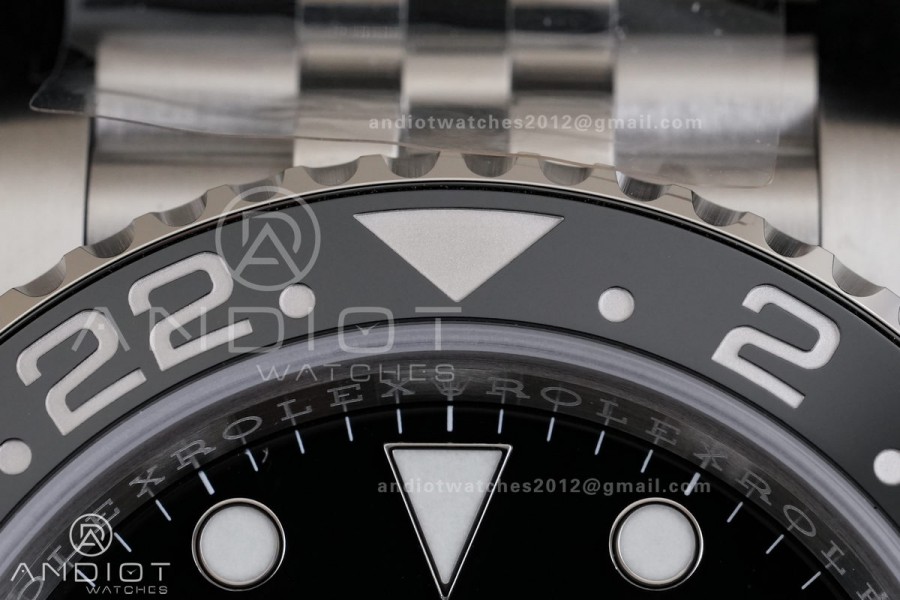 GMT-Master II 126710 BLNR 904L RCF 1:1 Batgirl Best Edition on Jubilee Bracelet SH3285