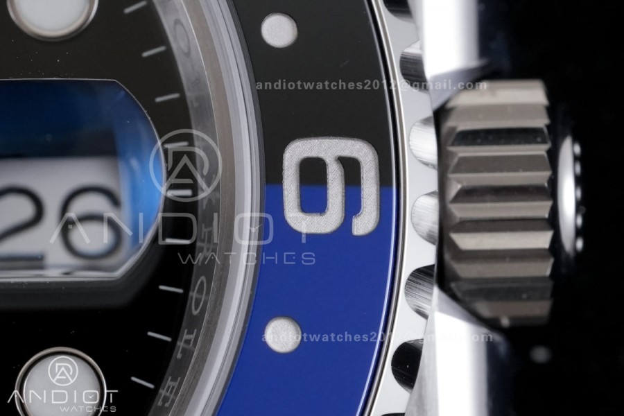 GMT-Master II 126710 BLNR 904L RCF 1:1 Batgirl Best Edition on Jubilee Bracelet SH3285