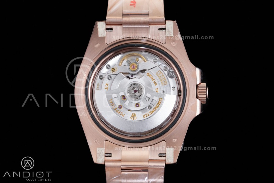 GMT-Master II 126715 CHNR RG Plated 904L Steel RCF 1:1 Best Edition SH3285