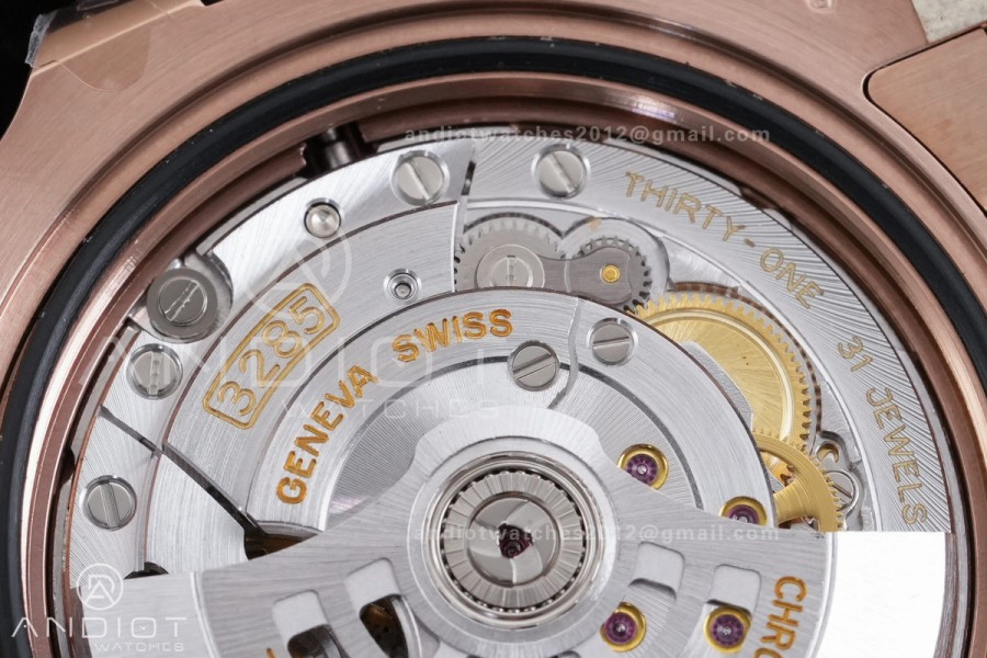 GMT-Master II 126715 CHNR RG Plated 904L Steel RCF 1:1 Best Edition SH3285