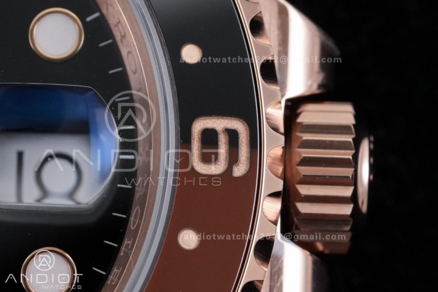 GMT-Master II 126715 CHNR RG Plated 904L Steel RCF 1:1 Best Edition SH3285