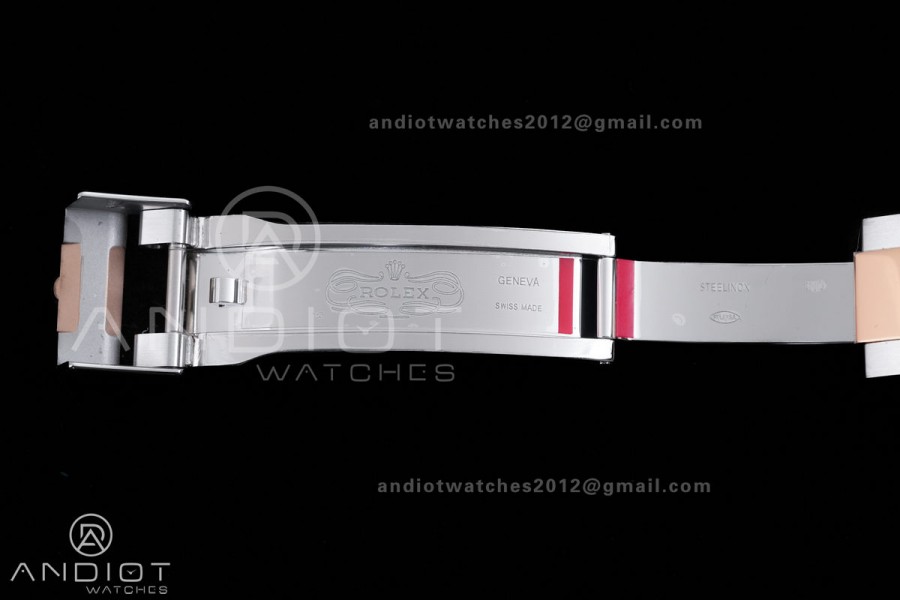 GMT Master II 126711 CHNR 904L SS RCF 1:1 Root Beer Best Edition on SS/RG Bracelet SH3285