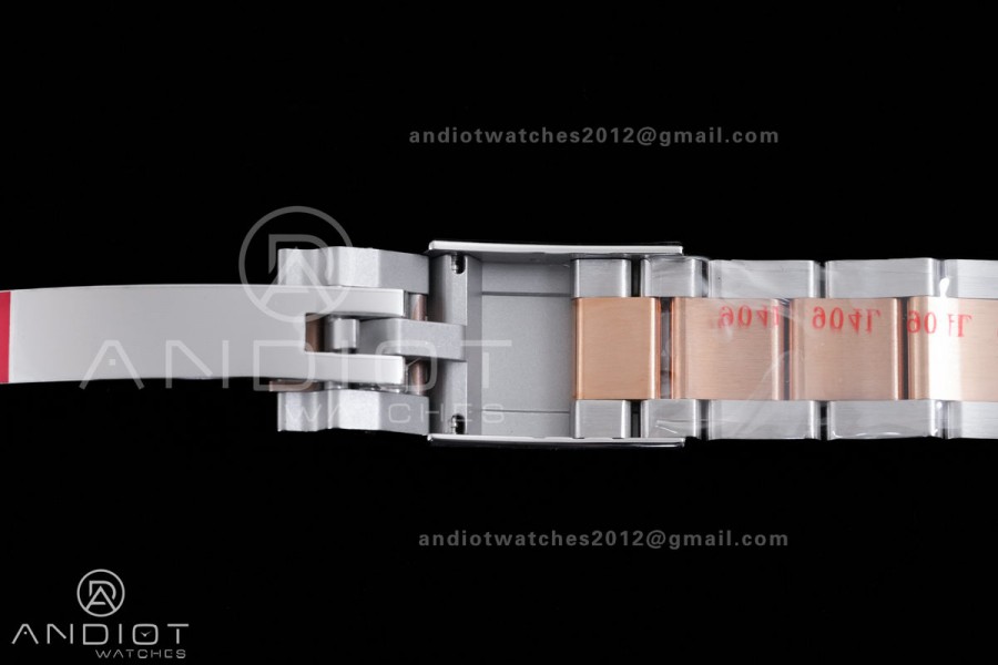 GMT Master II 126711 CHNR 904L SS RCF 1:1 Root Beer Best Edition on SS/RG Bracelet SH3285