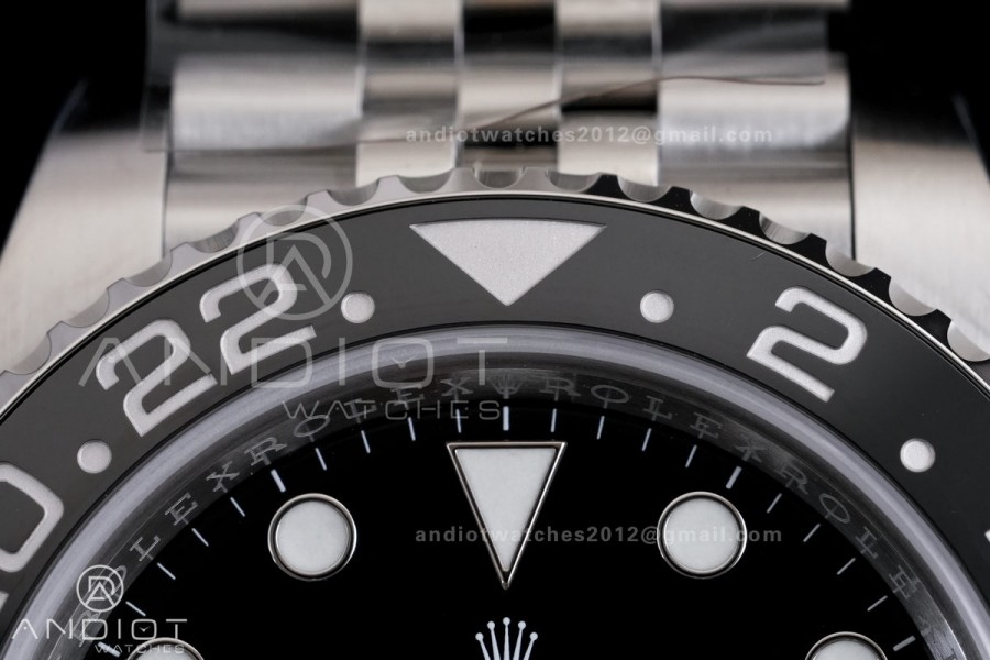 GMT-Master II 126710 GRNR 904L RCF 1:1 Bruce Wayne Best Edition on Jubilee Bracelet SH3285 