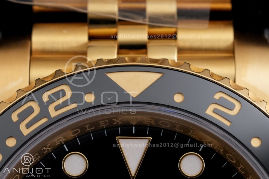 GMT Master II 126718 GRNR 904L SS RCF 1:1 Best Edition on Jubilee Bracelet SH3285