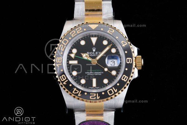 GMT Master II 126713 GRNR 904L SS RCF 1:1 Best Edi...