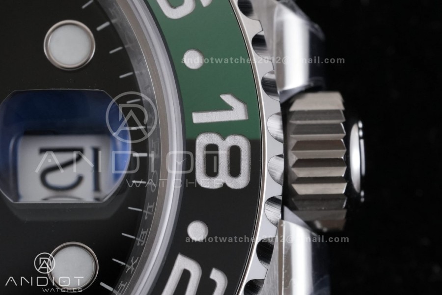 GMT-Master II 126720 VTNR 904L Steel RCF 1:1 Sprite Best Edition on Jubilee Bracelet SH3285
