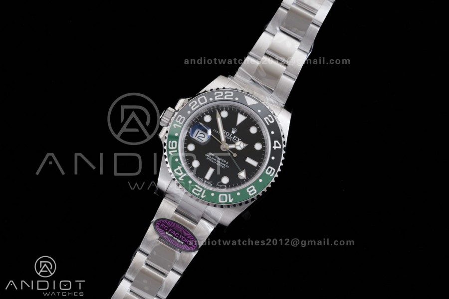 GMT-Master II 126720 VTNR 904L Steel RCF 1:1 Sprite Best Edition on Jubilee Bracelet SH3285