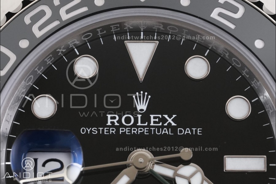 GMT-Master II 126720 VTNR 904L Steel RCF 1:1 Sprite Best Edition on Jubilee Bracelet SH3285