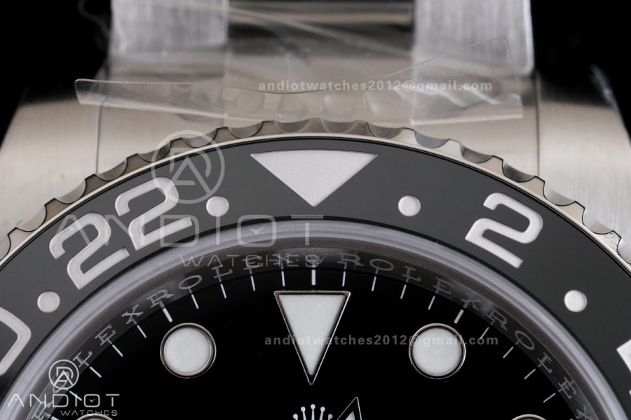 GMT-Master II 126720 VTNR 904L Steel RCF 1:1 Sprite Best Edition on Jubilee Bracelet SH3285