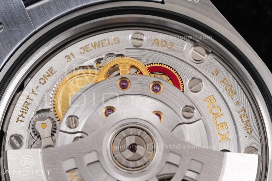 Day Date 128239 Gain Weight QF 1:1 Best Edition Cherry Red Dial Stick Marker On President Bracelet VR3255