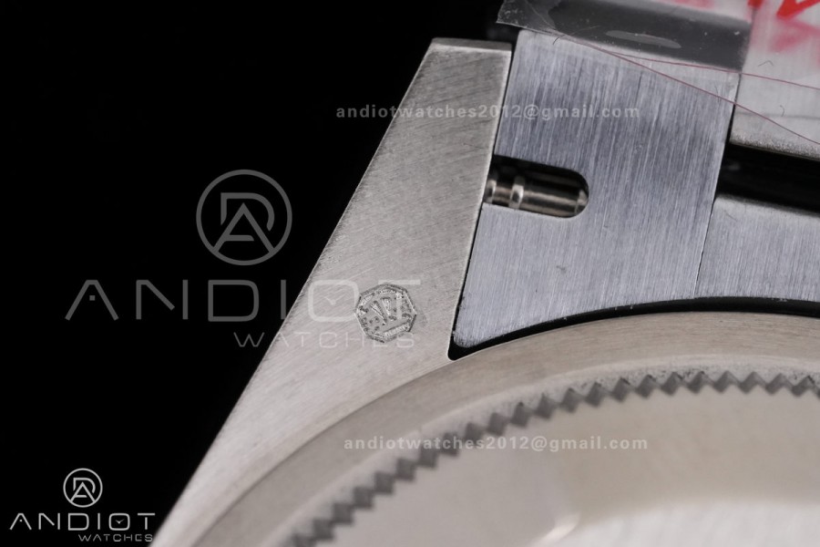 Day Date 128239 Gain Weight QF 1:1 Best Edition Cherry Red Dial Stick Marker On President Bracelet VR3255