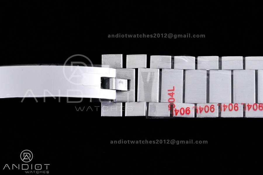 Day Date 128239 Gain Weight QF 1:1 Best Edition Cherry Red Dial Stick Marker On President Bracelet VR3255