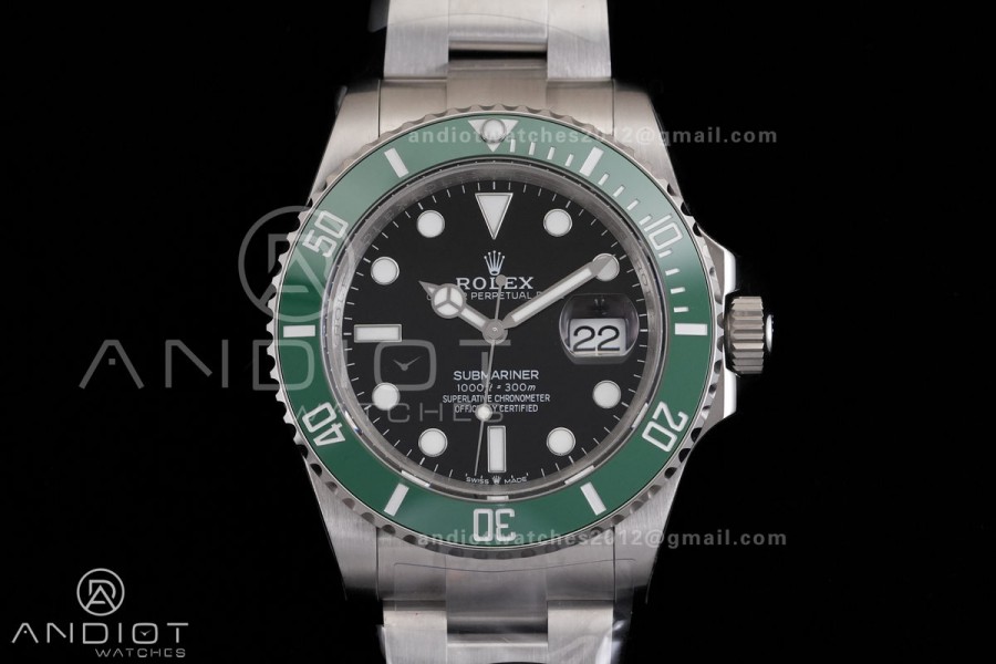 Submariner 41mm Starbucks 126610 LV Green Ceramic 904L Steel QF 1:1 Best Edition QF3235