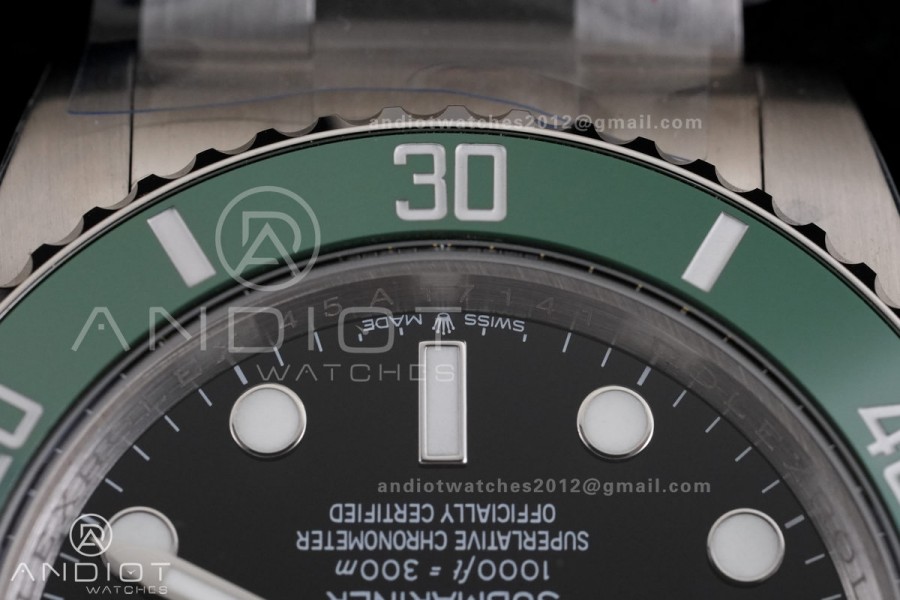 Submariner 41mm Starbucks 126610 LV Green Ceramic 904L Steel QF 1:1 Best Edition QF3235