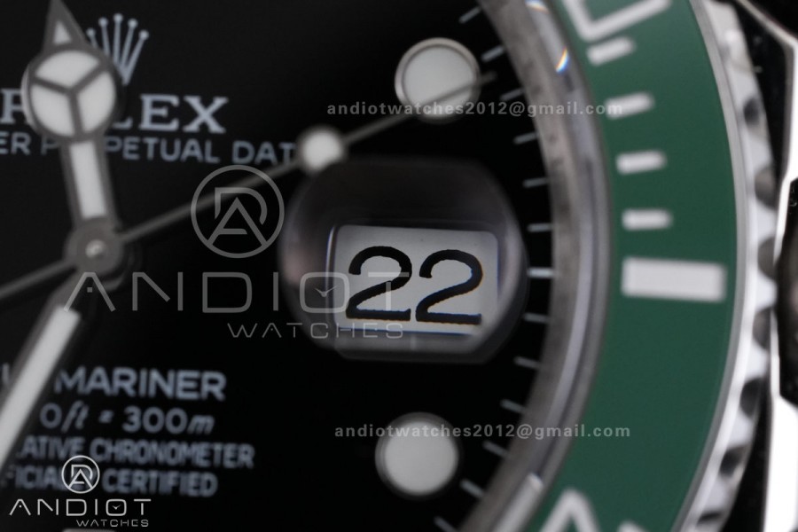 Submariner 41mm Starbucks 126610 LV Green Ceramic 904L Steel QF 1:1 Best Edition QF3235