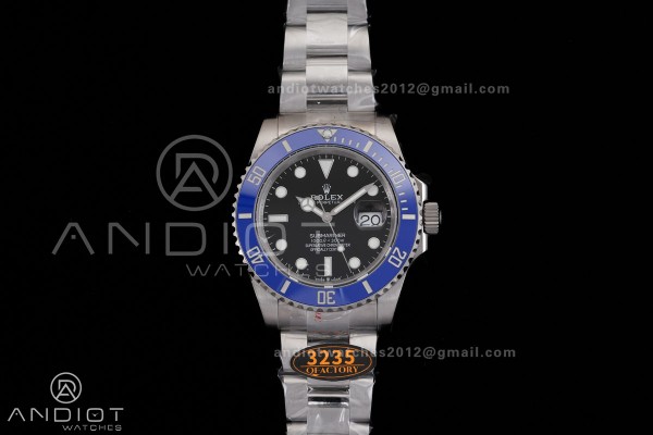 Submariner 41mm 126619 LB Cookie Monster Blue Ceramic 904L Steel QF 1:1 Best Edition QF3235