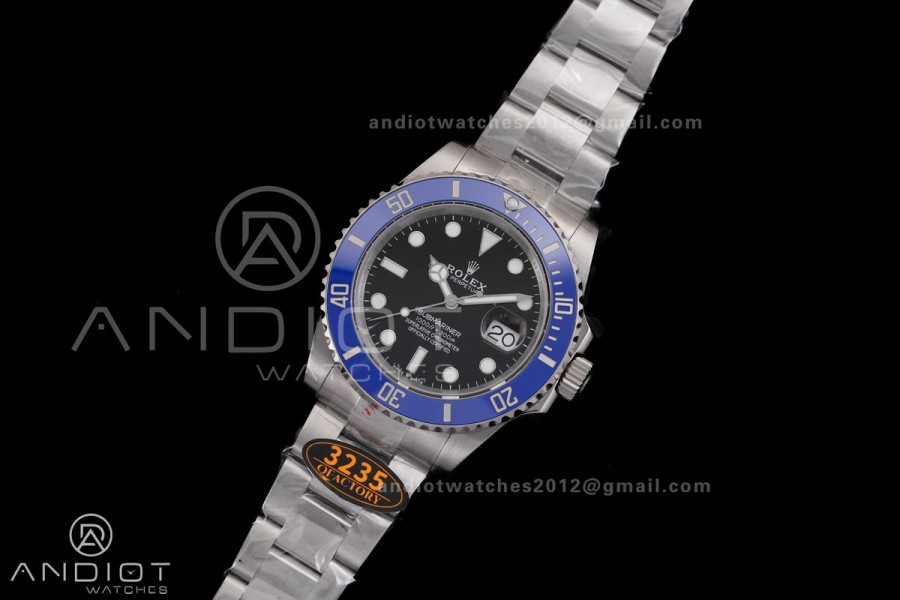 Submariner 41mm 126619 LB Cookie Monster Blue Ceramic 904L Steel QF 1:1 Best Edition QF3235