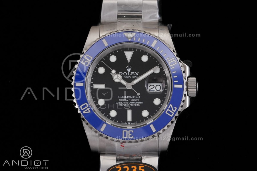 Submariner 41mm 126619 LB Cookie Monster Blue Ceramic 904L Steel QF 1:1 Best Edition QF3235