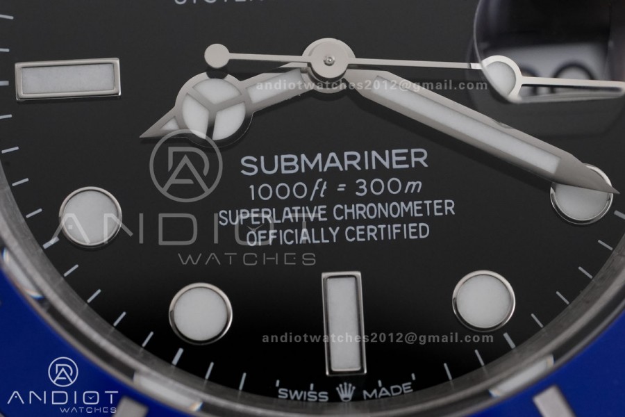 Submariner 41mm 126619 LB Cookie Monster Blue Ceramic 904L Steel QF 1:1 Best Edition QF3235