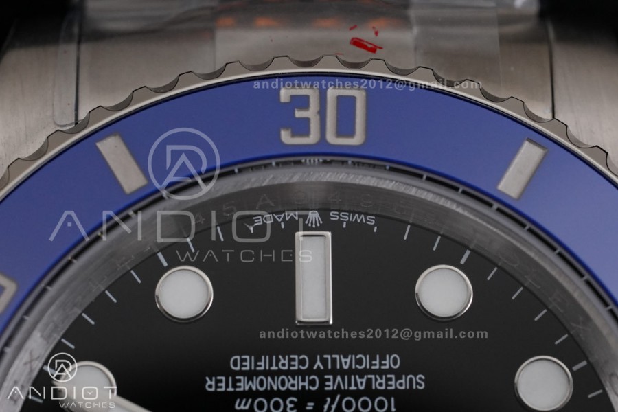 Submariner 41mm 126619 LB Cookie Monster Blue Ceramic 904L Steel QF 1:1 Best Edition QF3235