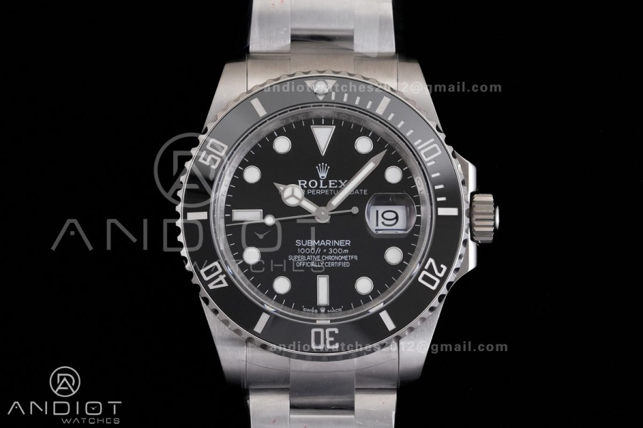 Submariner 41mm 126610 LN Black Ceramic 904L Steel QF 1:1 Best Edition QF3235