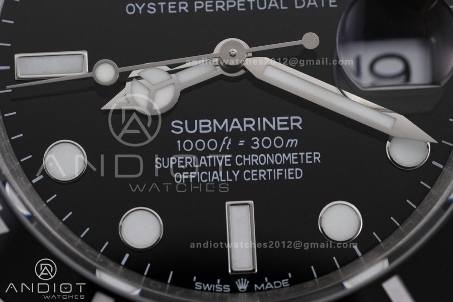 Submariner 41mm 126610 LN Black Ceramic 904L Steel QF 1:1 Best Edition QF3235