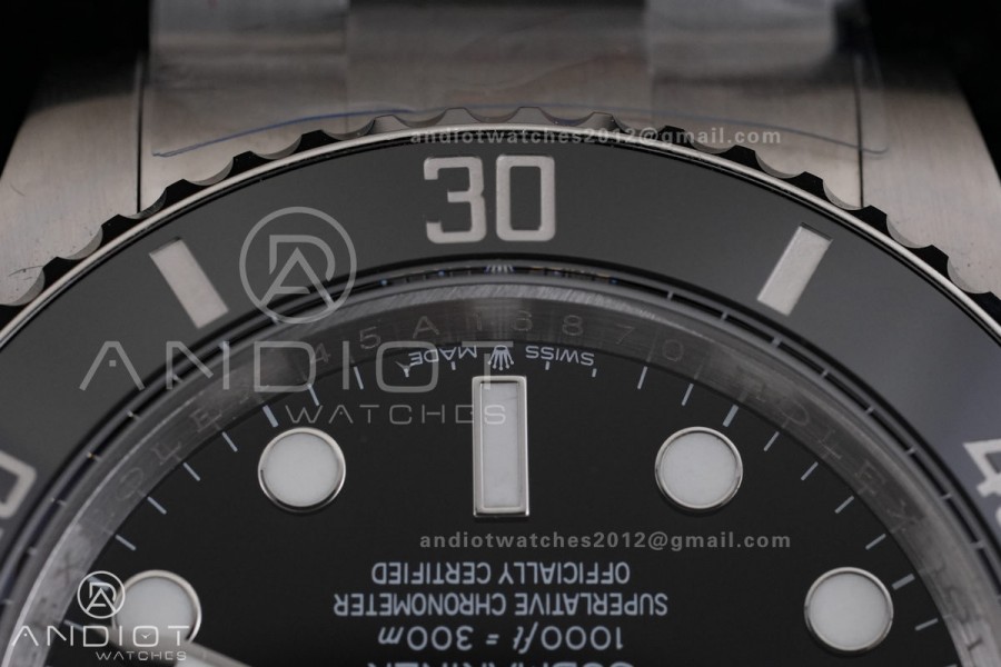 Submariner 41mm 126610 LN Black Ceramic 904L Steel QF 1:1 Best Edition QF3235