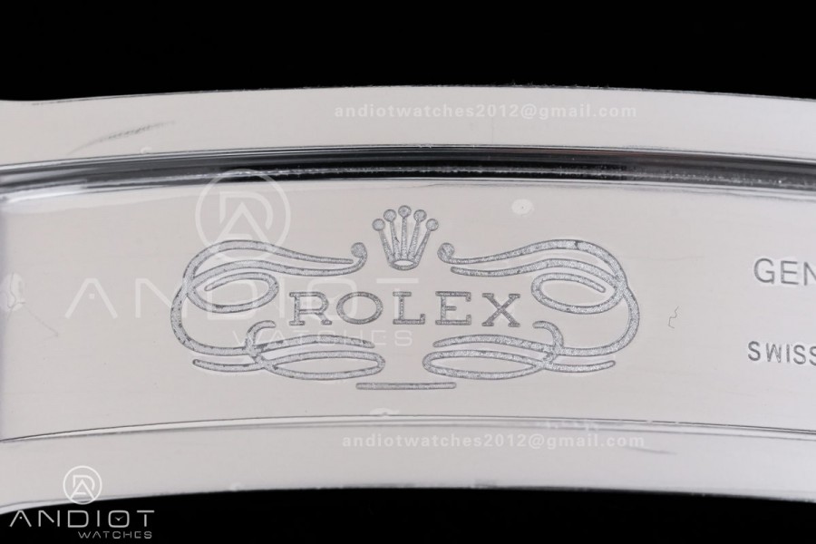 DateJust 41 126331 SS/RG RCF 1:1 Best Edition 904L Steel Gray Dial Green Roman on SS/RG Jubilee Bracelet RC3235