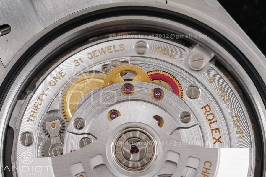 DateJust 41 126334 RCF 1:1 Best Edition 904L Steel Slive Stick Dial on Oyster Bracelet RC3235