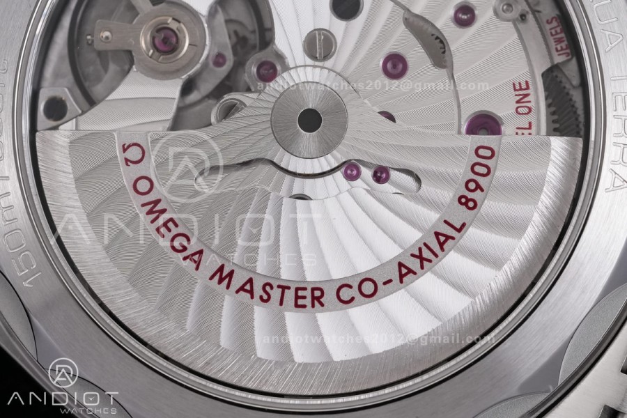 Aqua Terra 150M Master Chronometers VSF 1:1 Best Edition Light Blue Dial Blue Hand on SS Bracelet A8900 Super Clone